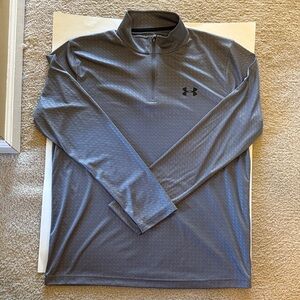 Under Armour grey 1/4 zip